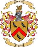 Crowmer Family Crest from England