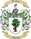 Crowne Family Crest from Ireland