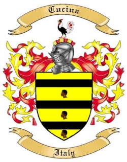 Cucina Family Crest from Italy