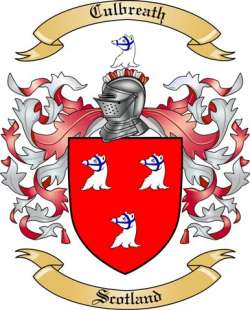 Culbreath Family Crest from Scotland