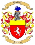 Cullen Family Crest from Ireland2