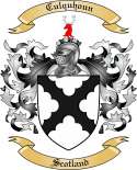Culquhoun Family Crest from Scotland