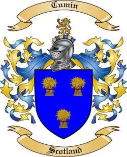 Cumin Family Crest from Scotland