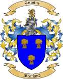 Cumine Family Crest from Scotland