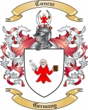 Cuncze Family Crest from Germany