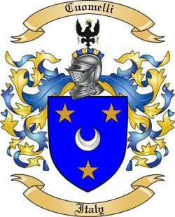 Cuomelli Family Crest from Italy