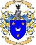 Cuosemo Family Crest from Italy