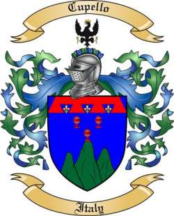 Cupello Family Crest from Italy