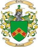 Curlee Family Crest from Ireland