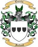 Currin Family Crest from Ireland