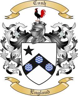 Cush Family Crest from England