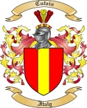 Cutaia Family Crest from Italy