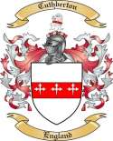 Cuthberton Family Crest from England