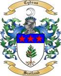 Cydrus Family Crest from Scotland
