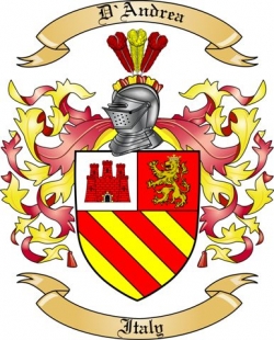 D'Andrea Family Crest from Italy2