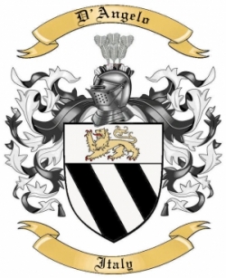 D'Angelo Family Crest from Italy