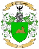 D'Aristotile Family Crest from Italy