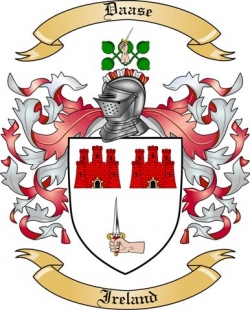 Daase Family Crest from Ireland