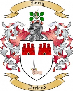 Dacey Family Crest from Ireland