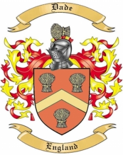 Dade Family Crest from England