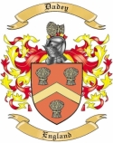 Dadey Family Crest from England