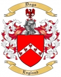 Dags Family Crest from England