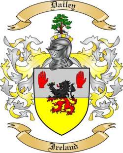 Dailey Family Crest from Ireland