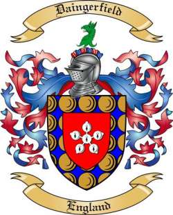 Daingerfield Family Crest from England