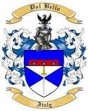 Dal Bello Family Crest from Italy