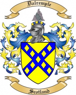 Dalremple Family Crest from Scotland