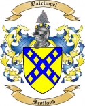 Dalrimpel Family Crest from Scotland