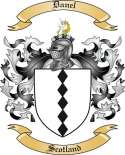 Danel Family Crest from Scotland
