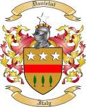 Danielut Family Crest from Italy