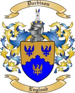 Darbison Family Crest from England