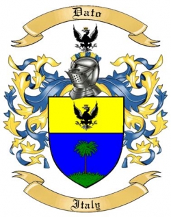 Dato Family Crest from Italy