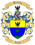 Dattila Family Crest from Italy