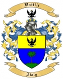 Dattili Family Crest from Italy