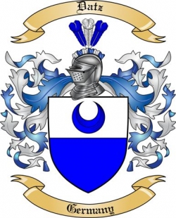 Datz Family Crest from Germany