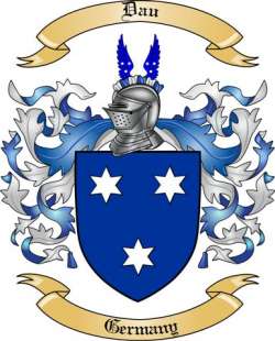 Dau Family Crest from Germany