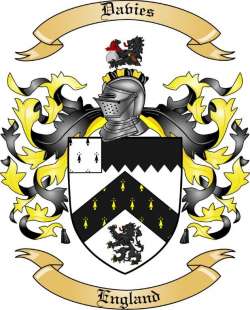 Davies Family Crest from England2