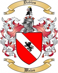 Davies Family Crest from Wales2
