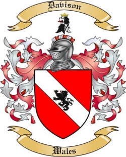Davison Family Crest from Wales2