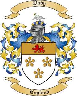 Davy Family Crest from England
