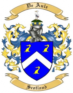 DeAule Family Crest from Scotland