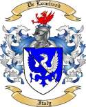 DeLombard Family Crest from Italy