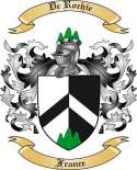 DeRochie Family Crest from France
