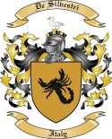 DeSilvestri Family Crest from Italy