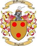 DeVaughn Family Crest from England