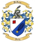 DeZoia Family Crest from Italy