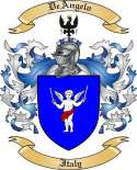 De Angelo Family Crest from Italy